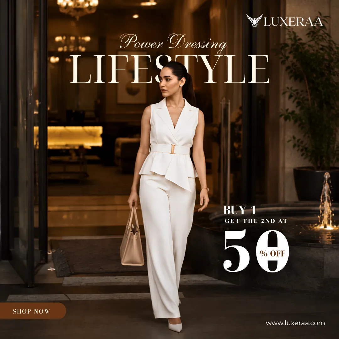 Ad creative for Luxeraa