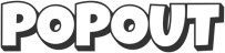 Popout logo